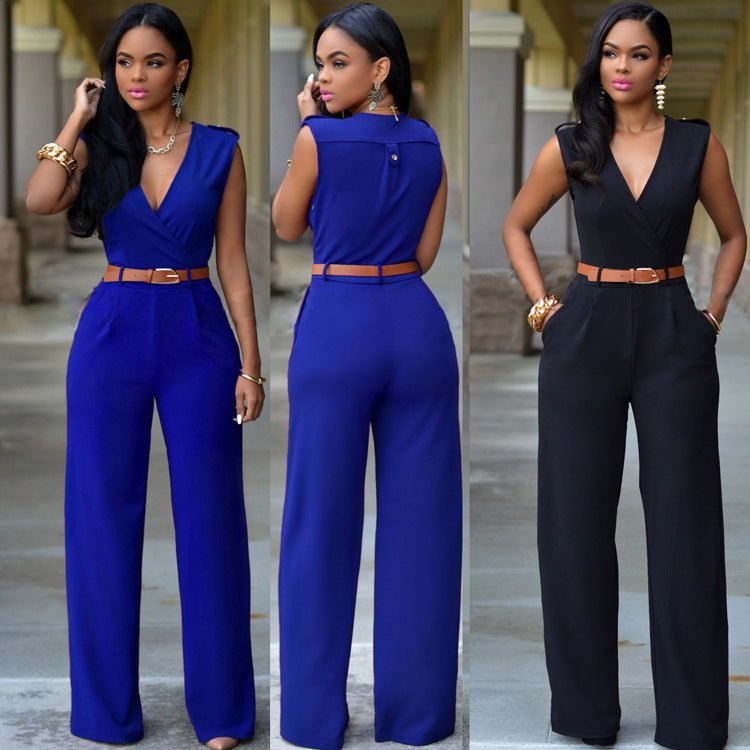New Women Fashion Jumpsuits Siamese Pants - SUKSU - selling