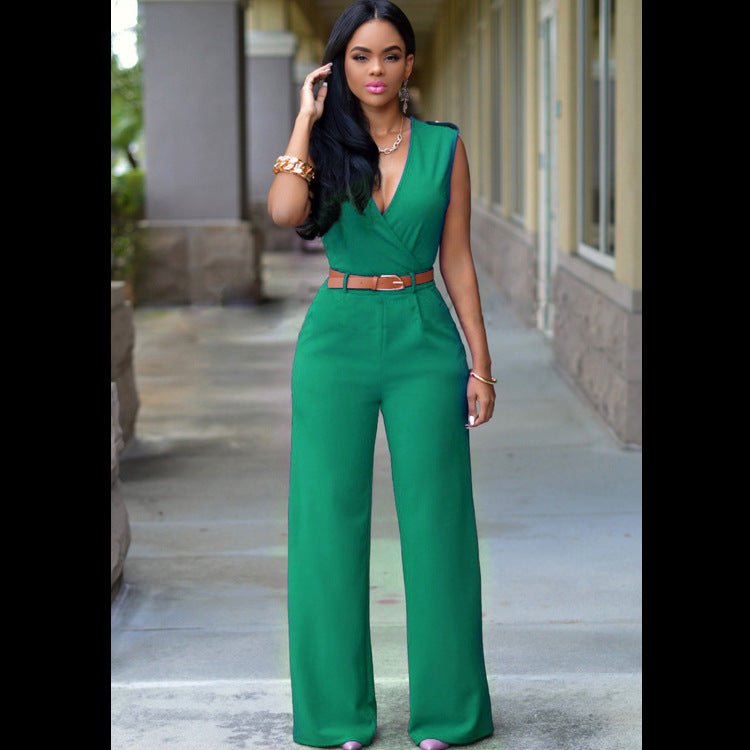 New Women Fashion Jumpsuits Siamese Pants - SUKSU - selling