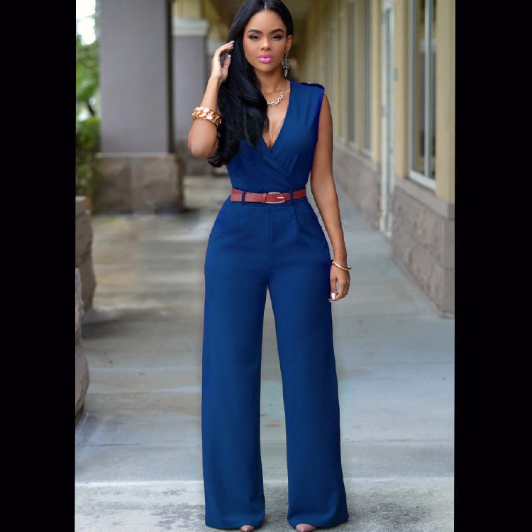 New Women Fashion Jumpsuits Siamese Pants - SUKSU - selling