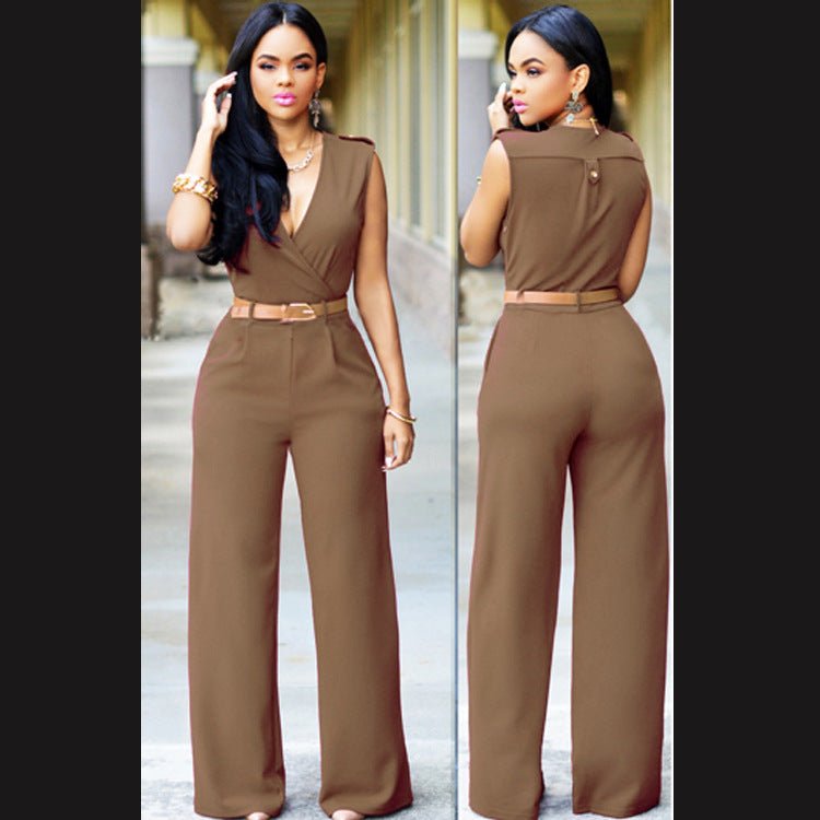 New Women Fashion Jumpsuits Siamese Pants - SUKSU - selling