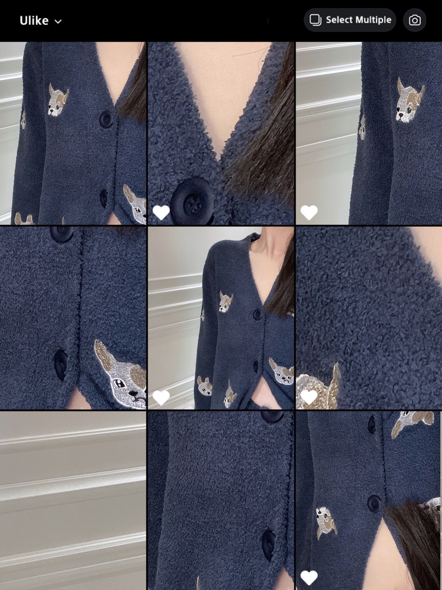 Puppy Embroidered Autumn And Winter Soft Pajamas Sets Women - SUKSU - selling