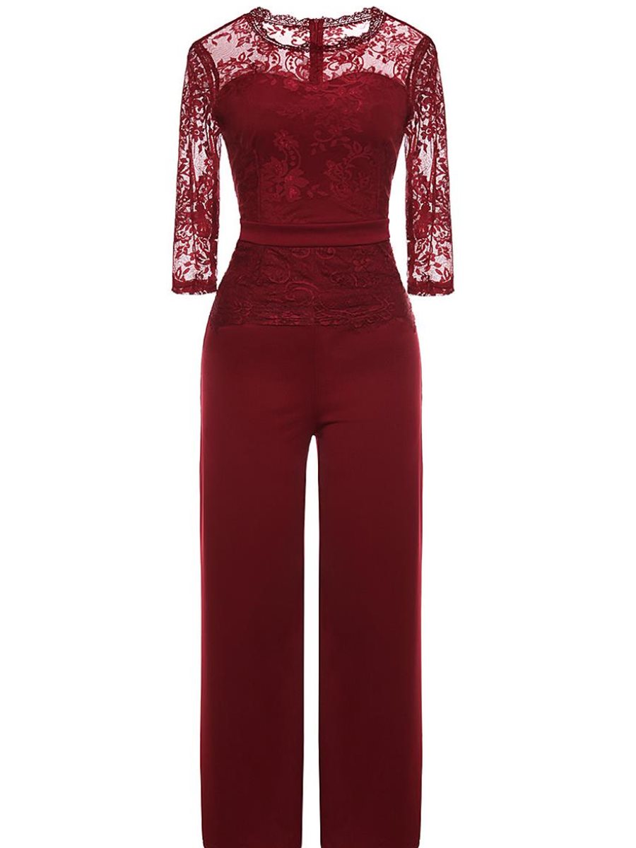 The New Summer New Sexy Lace Jumpsuits - SUKSU - selling