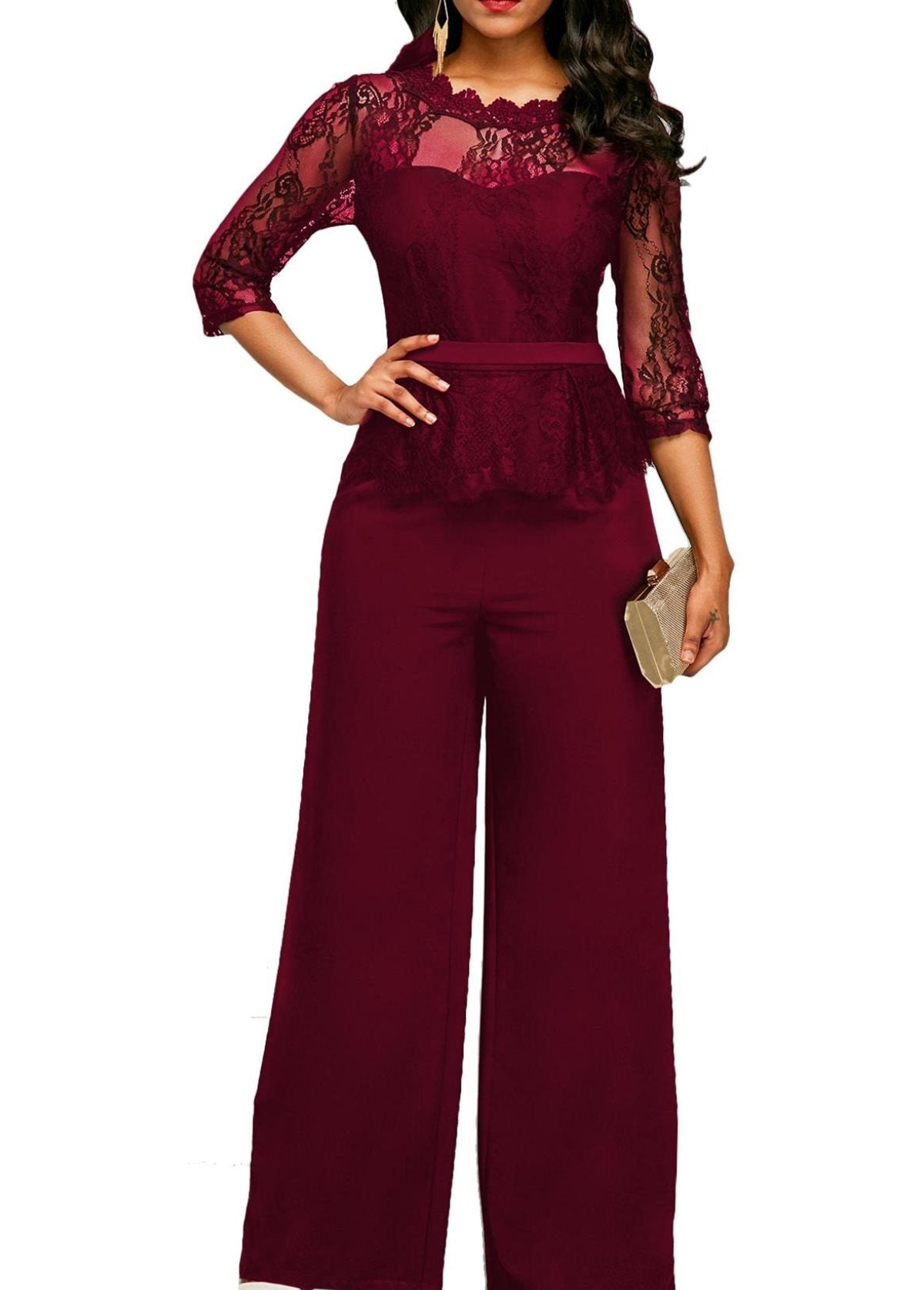 The New Summer New Sexy Lace Jumpsuits - SUKSU - selling