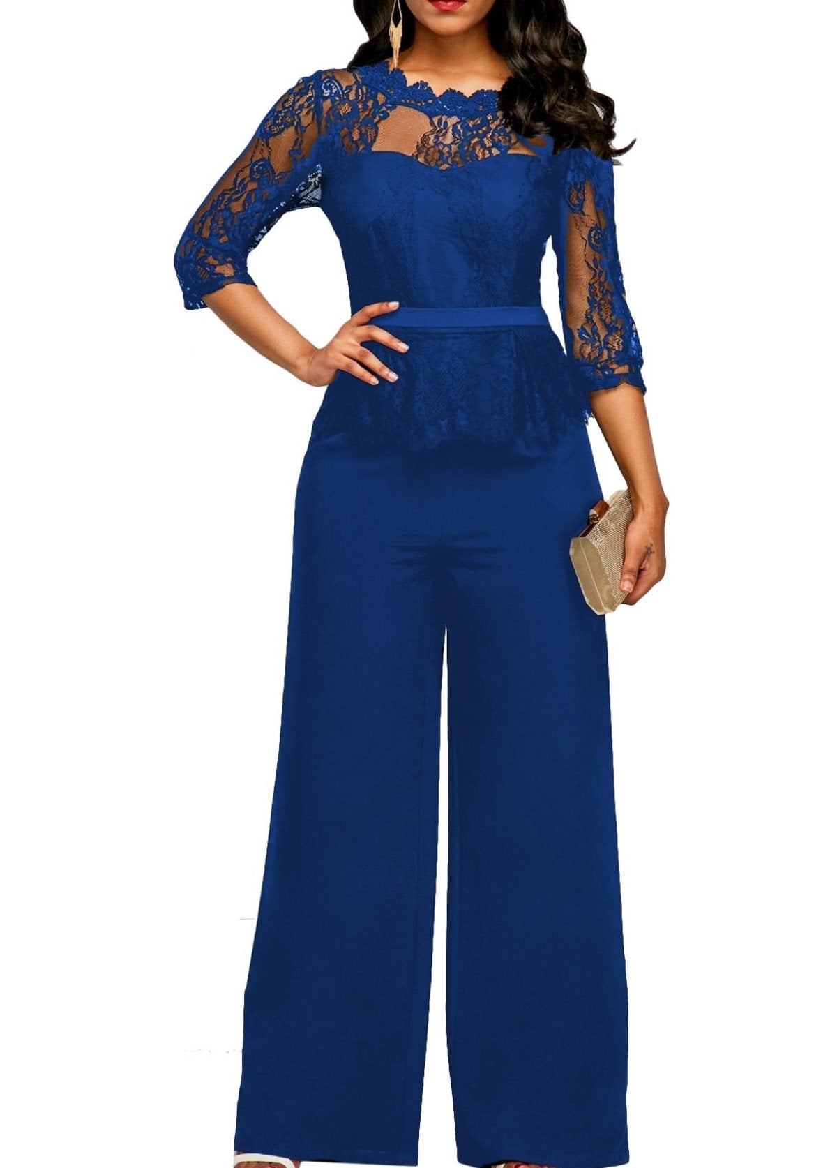 The New Summer New Sexy Lace Jumpsuits - SUKSU - selling