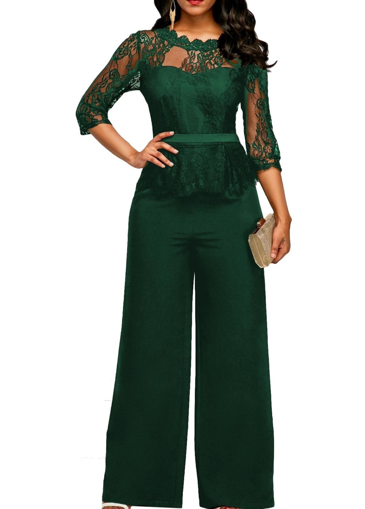 The New Summer New Sexy Lace Jumpsuits - SUKSU - selling