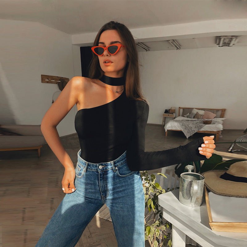 Women's Jumpsuits Halter Off - the - shoulder - SUKSU - selling