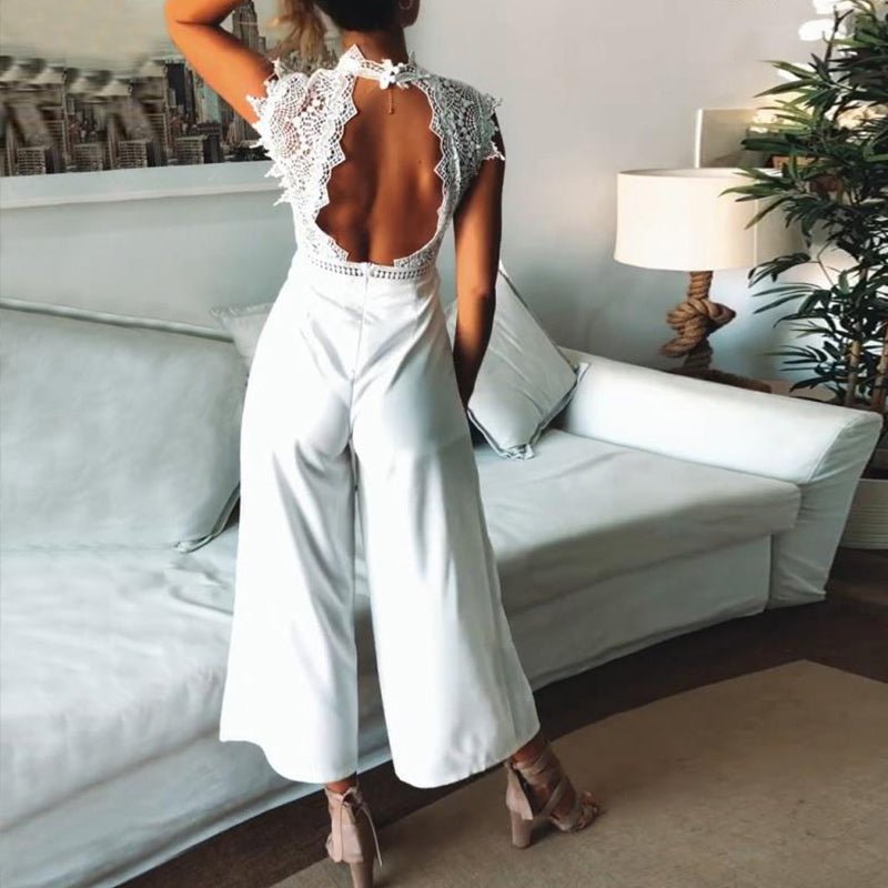 Womens Long Jumpsuits Summer Romper Casual Overalls - SUKSU - selling