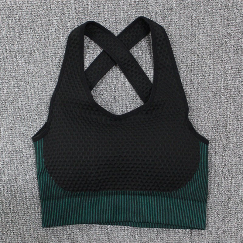 Womens Sportswear Crop Top bra Fitness High Waist Leggings - SUKSU - selling