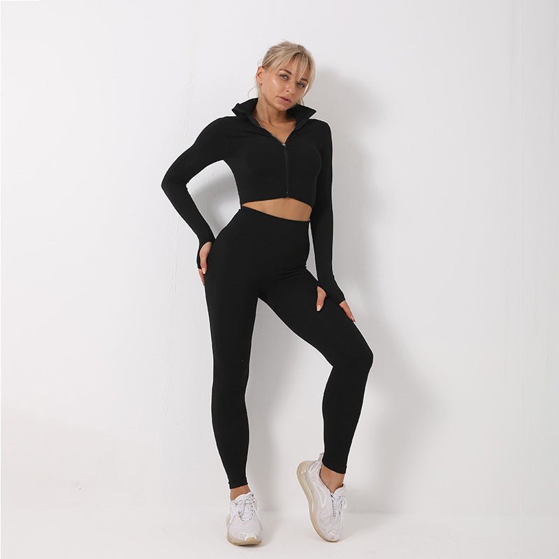 Womens Sportswear Crop Top bra Fitness High Waist Leggings - SUKSU - selling